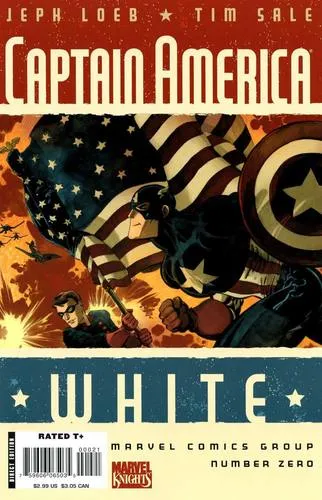 Captain America - White Jigsaw Puzzle picture 1020426