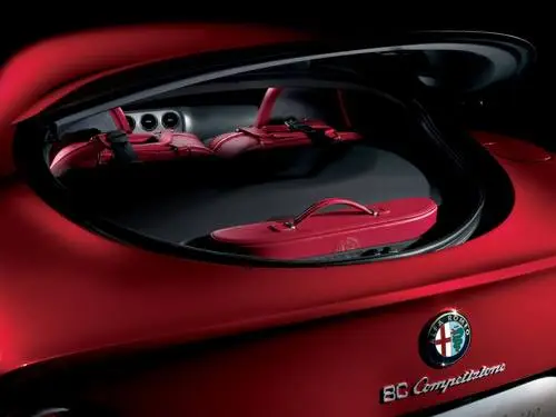 2009 Alfa Romeo 8C Competizione Drawstring Backpack - idPoster.com