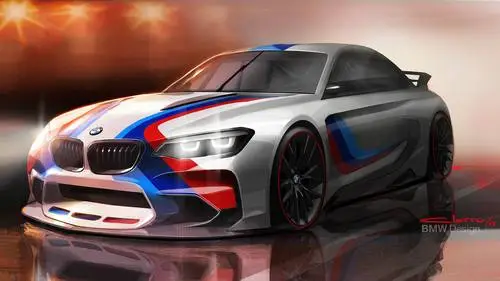 2014 BMW Vision Gran Turismo Concept Fridge Magnet picture 278504