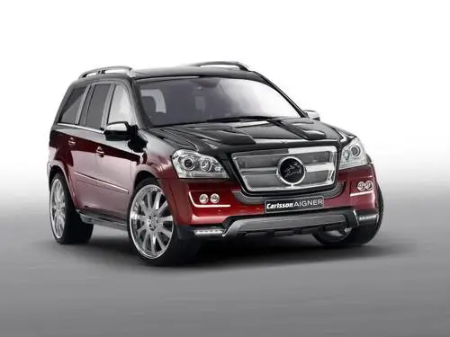 2009 Carlsson Aigner CK55 RS Rascasse based on Mercedes-Benz GL 500 Men's Colored  Long Sleeve T-Shirt - idPoster.com