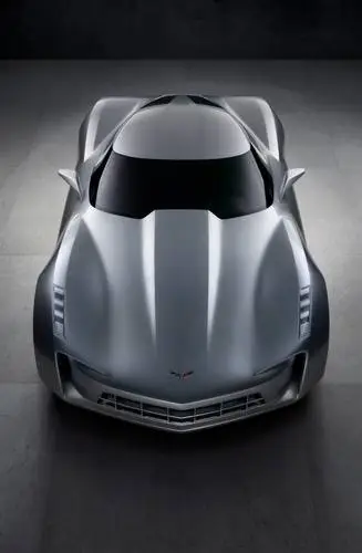 2009 Chevrolet Corvette Stingray Sideswipe Concept Protected Face mask - idPoster.com