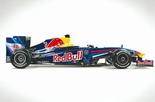 2009 Red Bull RB5 F1 White T-Shirt - idPoster.com