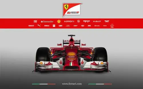 2014 Ferrari F14 T Kitchen Apron - idPoster.com
