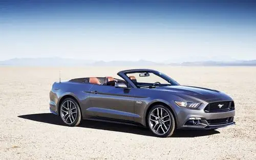 2015 Ford Mustang Convertible Men's Colored Hoodie - idPoster.com