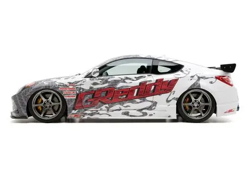 2009 GReddy X Gen Street Hyundai Genesis Coupe Wall Poster picture 99796