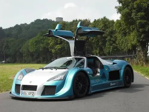 2009 Gumpert Apollo Sport Nurburgring Lap Record Protected Face mask - idPoster.com