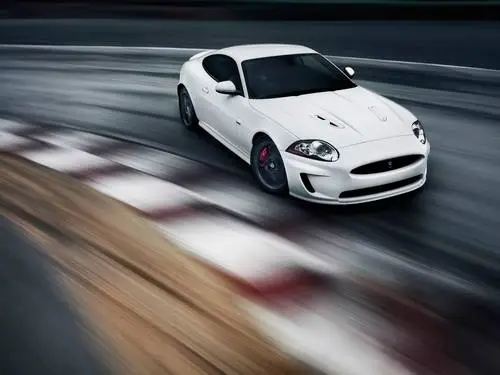 2011 Jaguar XKR Special Edition Speed and Black Packs White Tank-Top - idPoster.com