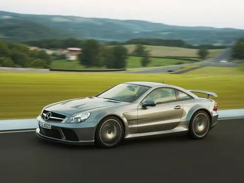 2009 Mercedes-Benz SL 65 AMG Black Series Jigsaw Puzzle picture 100776