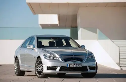 2010 Mercedes-Benz S63 and S65 AMG White T-Shirt - idPoster.com