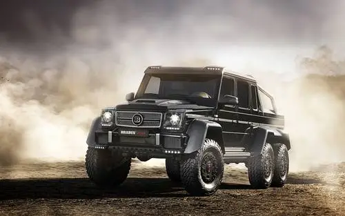 2014 Brabus Mercedes Benz B63S 700 6x6 Protected Face mask - idPoster.com