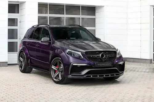 2018 Mercedes-AMG GLE 63s Inferno Violet by TopCar Men's Colored T-Shirt - idPoster.com
