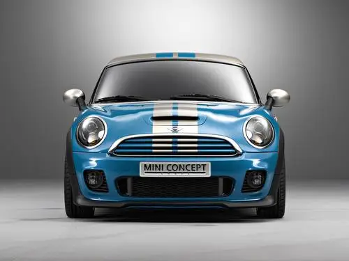 2009 Mini Coupe Concept Protected Face mask - idPoster.com