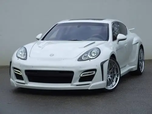 2010 FAB Design Porsche Panamera White Tank-Top - idPoster.com