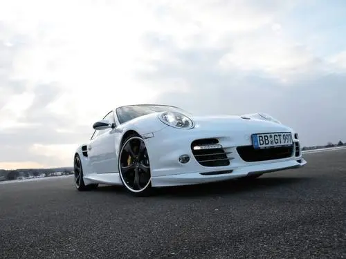 2010 TechArt Porsche 911 Turbo Individualization White Tank-Top - idPoster.com