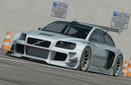 2009 Volvo C30 Racer from Vizualtech Design Wall Poster picture 102200