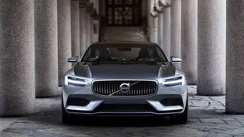 2015 Volvo Concept Coupe White T-Shirt - idPoster.com