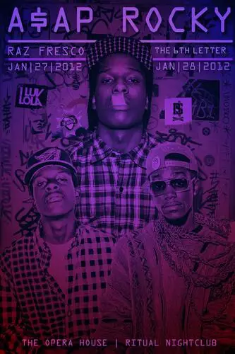 ASAP Rocky Wall Poster picture 201610