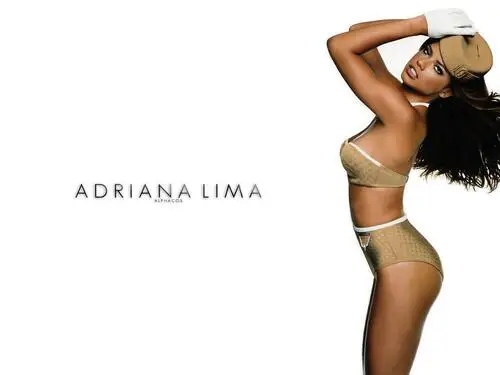 Adriana Lima White T-Shirt - idPoster.com