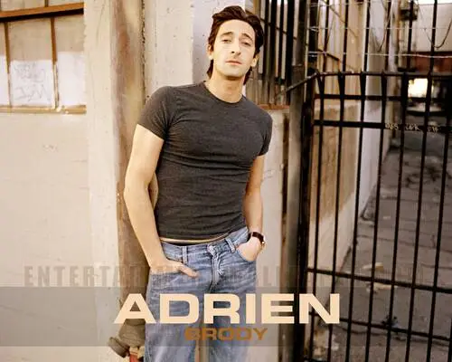 Adrien Brody White T-Shirt - idPoster.com
