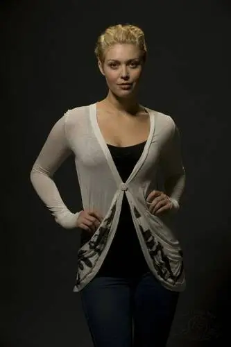 Alaina Huffman White T-Shirt - idPoster.com