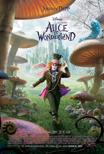 Alice in Wonderland White Tank-Top - idPoster.com