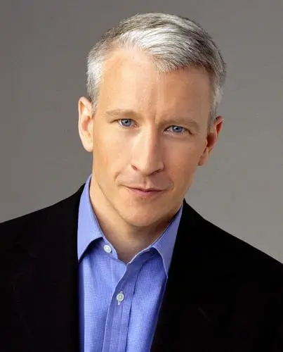 Anderson Cooper White T-Shirt - idPoster.com