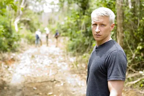 Anderson Cooper White Tank-Top - idPoster.com