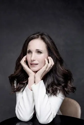 Andie MacDowell Protected Face mask - idPoster.com