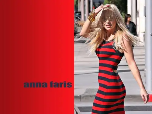 Anna Faris Men's Colored  Long Sleeve T-Shirt - idPoster.com