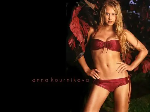 Anna Kournikova Women's Colored Tank-Top - idPoster.com