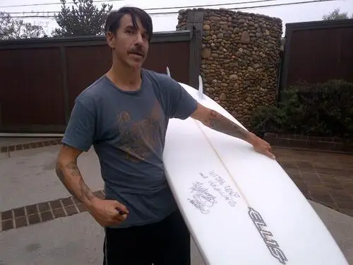 Anthony Kiedis White T-Shirt - idPoster.com