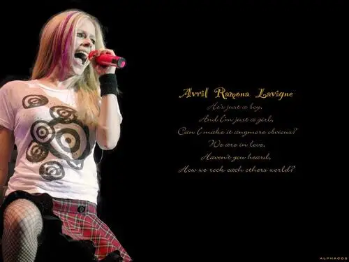 Avril Lavigne Wall Poster picture 127970