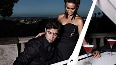 Benicio del Toro Kitchen Apron - idPoster.com