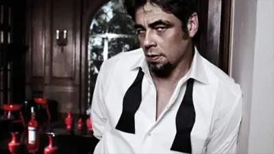 Benicio del Toro White Tank-Top - idPoster.com