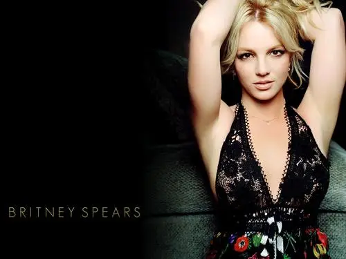 Britney Spears White Tank-Top - idPoster.com
