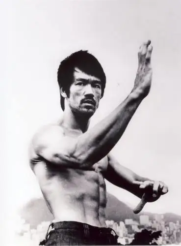 Bruce Lee Kitchen Apron - idPoster.com