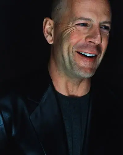 Bruce Willis White T-Shirt - idPoster.com