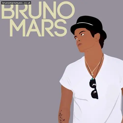Bruno Mars White Tank-Top - idPoster.com