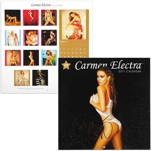 Carmen Electra White T-Shirt - idPoster.com