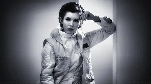 Carrie Fisher Computer MousePad picture 275603