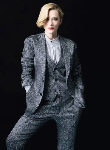Cate Blanchett Men's Colored T-Shirt - idPoster.com
