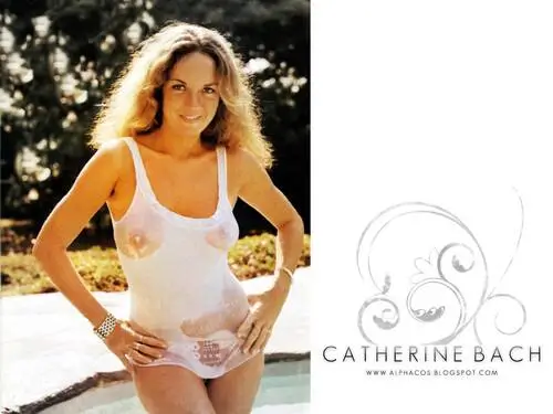 Catherine Bach Drawstring Backpack - idPoster.com
