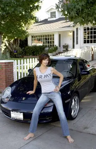 Catherine Bell Men's Colored T-Shirt - idPoster.com