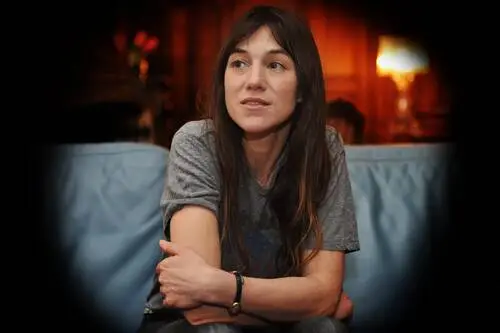 Charlotte Gainsbourg White Tank-Top - idPoster.com