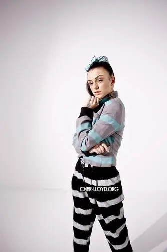 Cher Lloyd White T-Shirt - idPoster.com