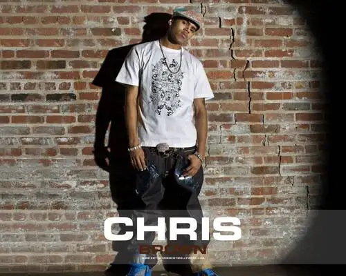Chris Brown Men's Colored  Long Sleeve T-Shirt - idPoster.com