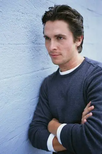 Christian Bale White T-Shirt - idPoster.com