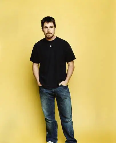 Christian Bale Men's Colored T-Shirt - idPoster.com