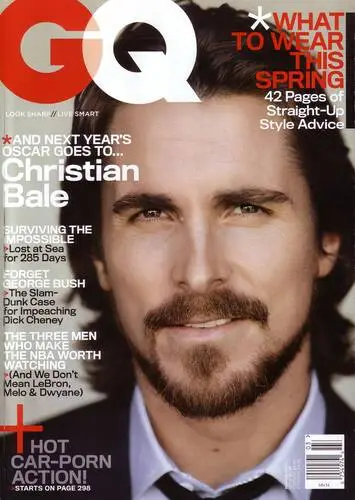 Christian Bale White T-Shirt - idPoster.com