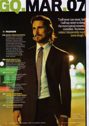 Christian Bale Wall Poster picture 5388